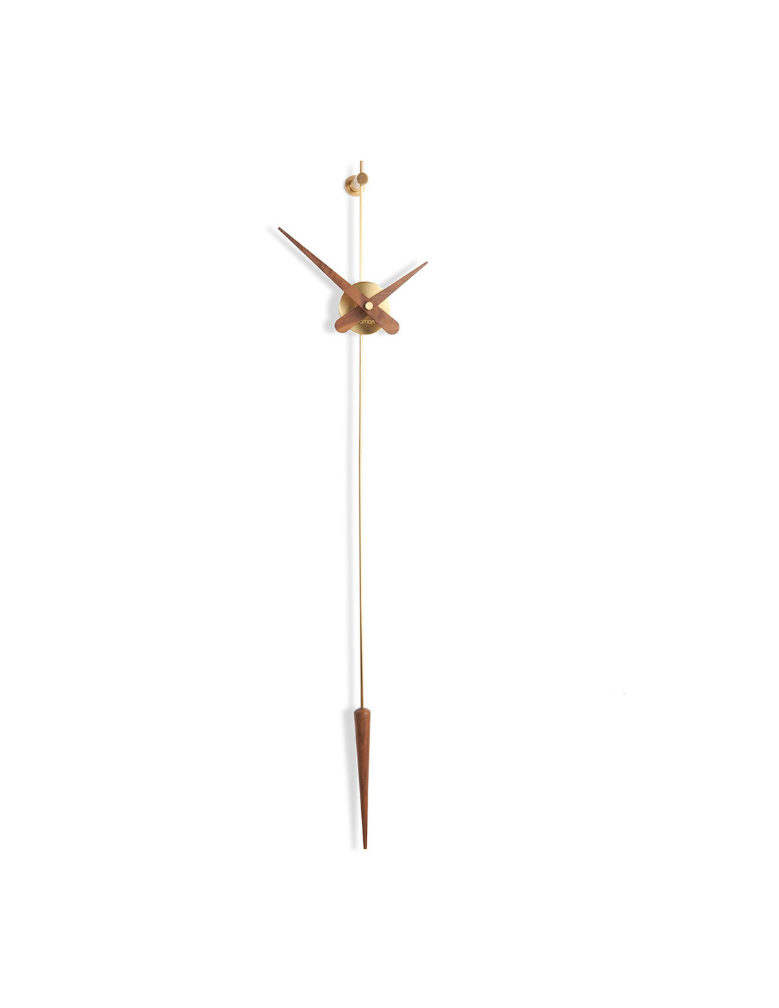 punto-y-coma-gold-n-nomon-wall-clock